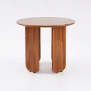 صورة طاولةالطعام كريسنت روت - خشب طبيعي