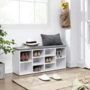 Picture of cubla Shoe Storage Bench -white