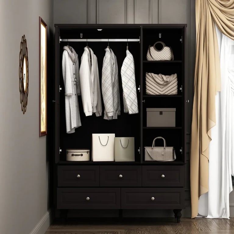 Picture of Lakar Natural wood Wardrobe