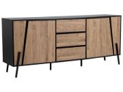 Aldera Sideboard with Drawers – Modern Design in Natural Wood