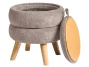 Picture of Ottoman Cocoon - Natural wood