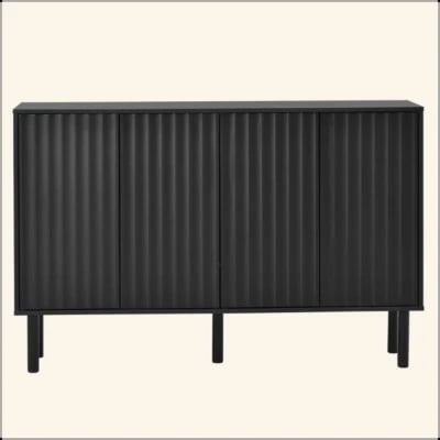 Flutéro – Luxury Modern Natural Wood Shoe Cabinet