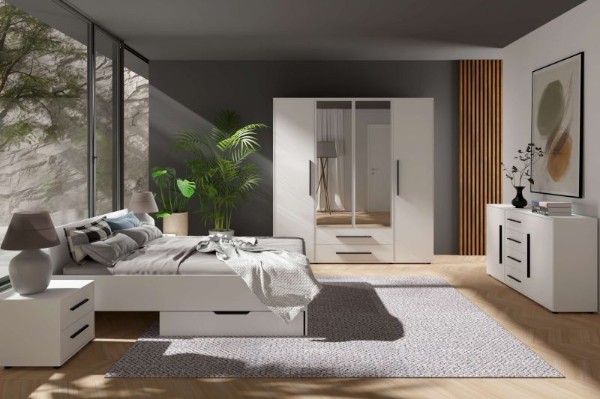 Picture of Nexas modern Bedroom Set – Natural Wood