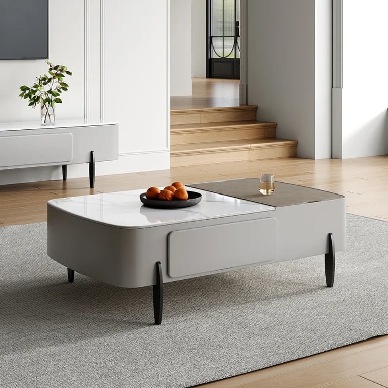 صورة طاولة قهوة إمبر – خشب طبيعي