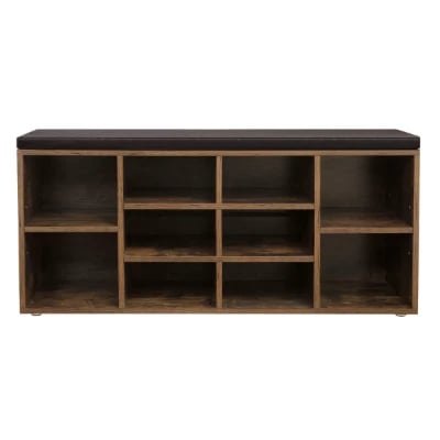 صورة كوبلا مقعد تخزين الأحذية - أبيض