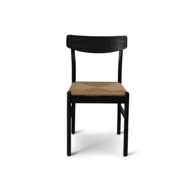 صورة كراسي طعام فاي - خشب طبيعي