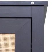 Picture of Aurea Wardrobe – Rattan & Natural Wood