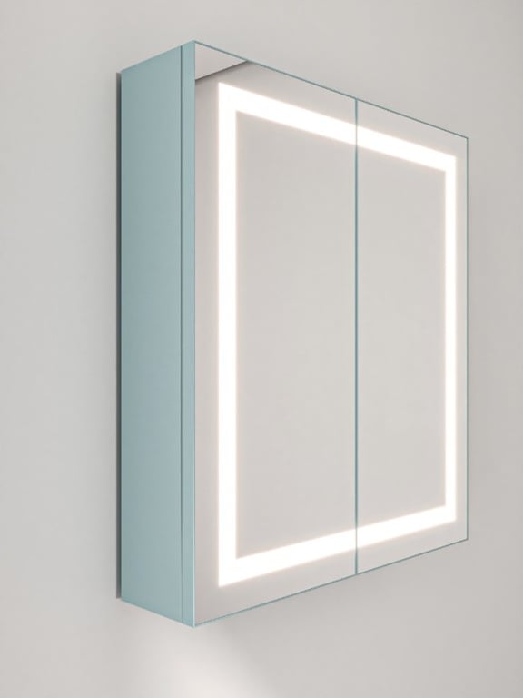 Picture of Lustra – LED Bathroom Mirror Cabinet with Multifunctional Storage