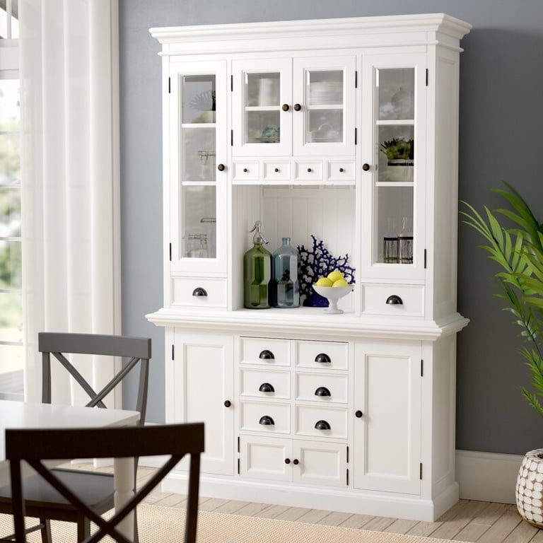 Castiel Buffet & Kitchen Cabinet – Natural Wood