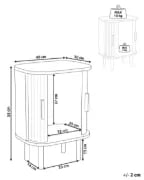 Picture of Camille Natural wood-Side Table.