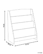 JoliNid Kids- Natural wood Bookshelf.