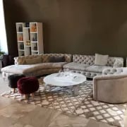 Picture of Montero Curved Sectional -Natural Wood