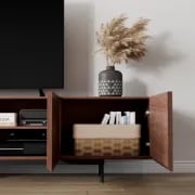 Picture of Avento Longline TV Unit – Natural Wood, 4 Doors