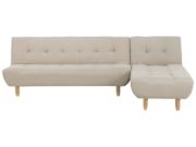 Picture of Velano L-Shaped Modular Sofa Bed – Comfort in Natural Wood