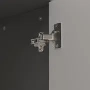 Picture of Cyvak Shoe Storage Cabinet - Grey & White