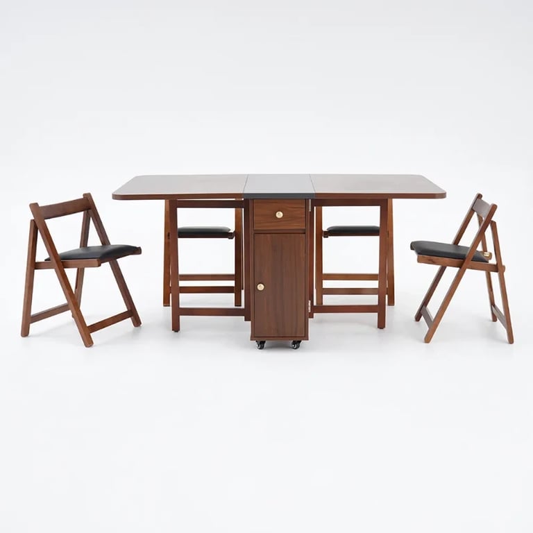 Picture of Sai Rectangle Folding Dining Table Set