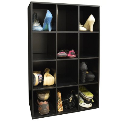 Barbara 12 Pair Stackable Shoe Storage Cabinet