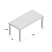 Jelks 4 Legs Coffee Table