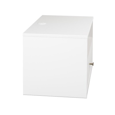 Cäcilie Drawer Nightstand in White