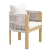 Picture of Veridian outdoor dining set – Natural Wood