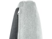 Picture of Daroa Modern Armchair – Natural Wood with Stainless Steel Legs