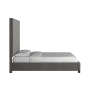 Picture of Velina Natural Wood Bed – Tufted Headboard