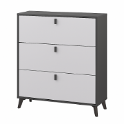 Picture of Recetar Shoe Storage Cabinet - 3 Folding Drawers