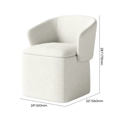 Novo Storage chair - Natural Wood Frame