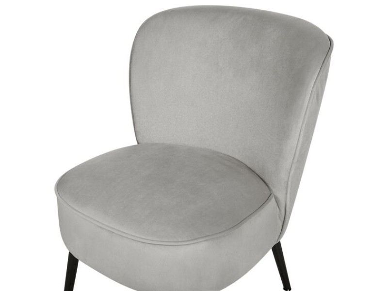 Picture of Landro Armless Upholstered Natural wood chair