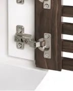 Elvio Modern Bedside Table – Natural Wood with Open Shelf & Drawer