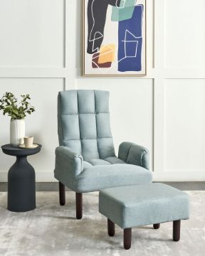 Picture of Mirelle Lounge Set – Foldable Armchair & Natural Wood Frame