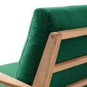 Picture of Casilo Natural Wood Armchair – Vintage Charm & Everyday Comfort