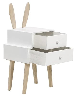 LapinBox Kids Natural wood Side Table.