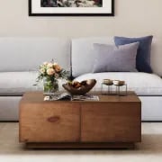 Picture of Bella Natural Wood Coffee Table - 4 drawers
