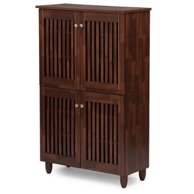 Morello – Natural Wood Shoe Cabinet