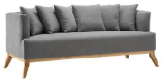 Picture of Sofa "Lenora" – Natural Wood
