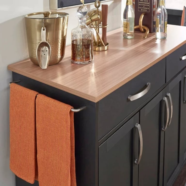 Algarro Wide Rolling Kitchen Cart