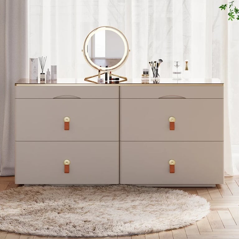 صورة أورالي – وحدة أدراج من الخشب الطبيعي