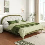 Picture of Verdant Elegance Bed – A Luxurious Fusion of Comfort and Style