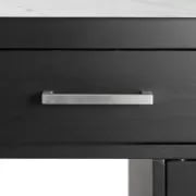 Flury Small Kitchen Island with storage