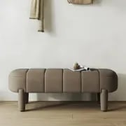 Arden – Upholstered Bench with Soft Curved Design