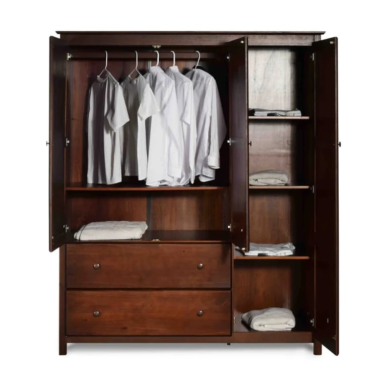 Picture of Grainy Natural wood Wardrobe