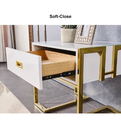 صورة جويس طاولة جانبية -حديثة الموديل مع درج واحد