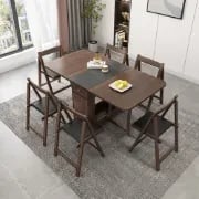 Picture of Sai Rectangle Folding Dining Table Set