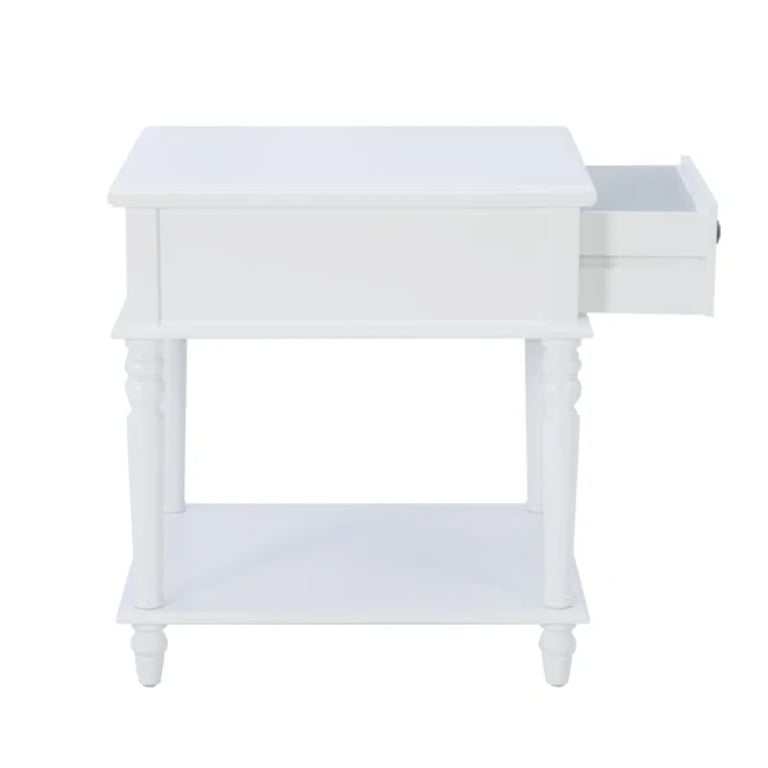 Picture of Rakan Side table natural wood - One Drawer