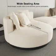 Picture of Sandro L-Shaped Sectional – Natural Wood