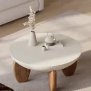 Tondo Cozy Set – Natural Wood Living Room Comfort