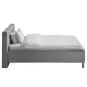 Picture of Nora Tufted Natural wood Bed