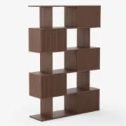 Ravine – Natural Wood Display Shelf with Modern Design