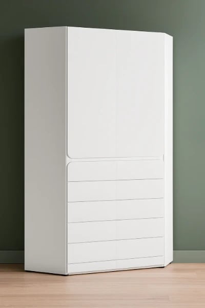 صورة نوڤا– دولاب زاوية للشباب من الخشب الطبيعي